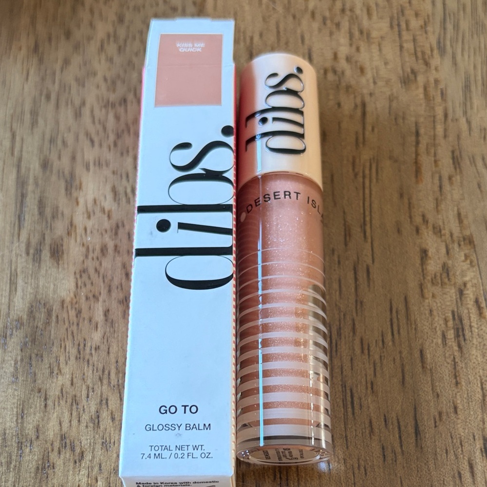 Dibs Glossy Balm Kiss Me Quick 7.4 ml NIB